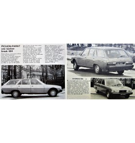 PEUGEOT 604 BREAK 1/43 JIELGE PICHON PARAT